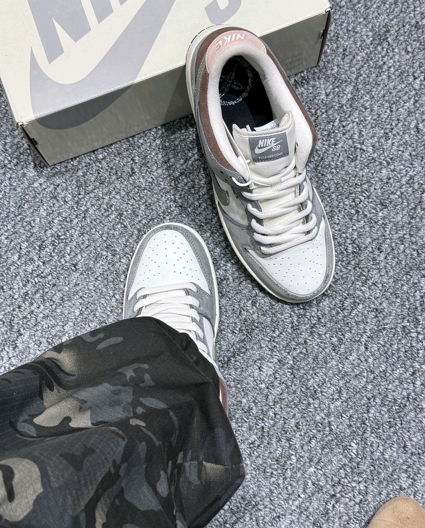 Nike Dunk Glitch Swoosh 皮革 舒适休闲 可回收材料 耐磨 低帮 儿童板鞋